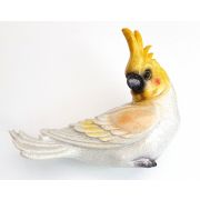 Figurka porcelitowa kakadu L siedząca