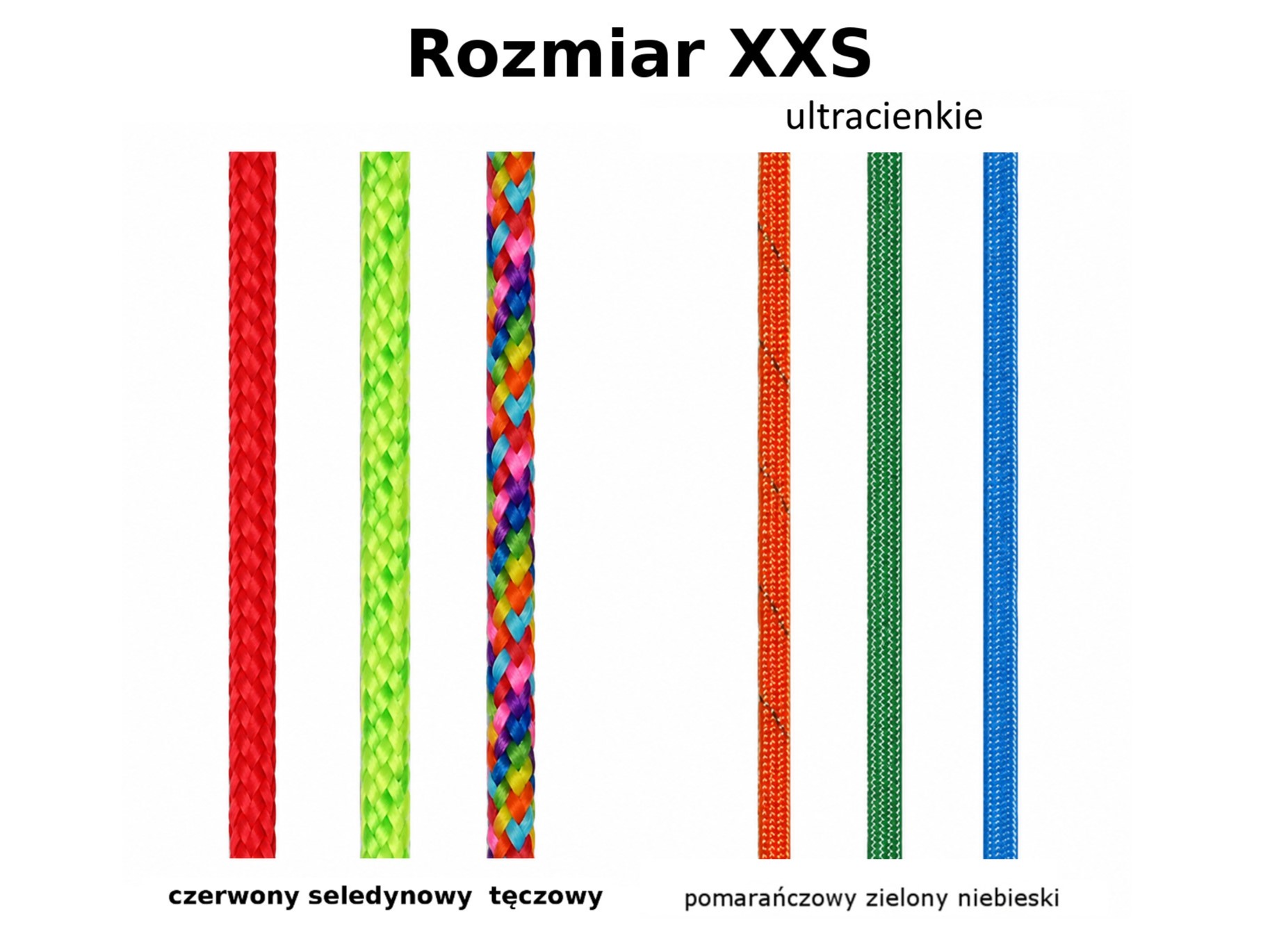 Kolory szelek XXS