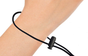 smycz do szelek dla papug regulowana na dłoni