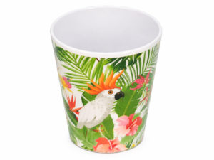 Kubek z melaminy z kakadu