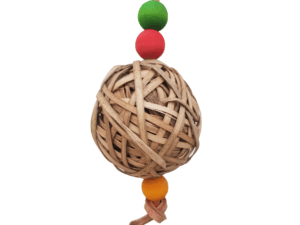 Kula wiklinowa - zabawka dla papug