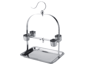 żerdź zawieszana z tacą, plac zabaw