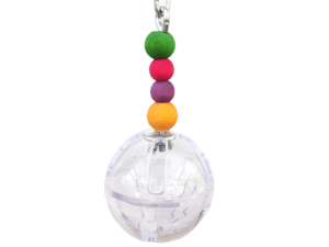 kula zawieszana do żerowania dla papug