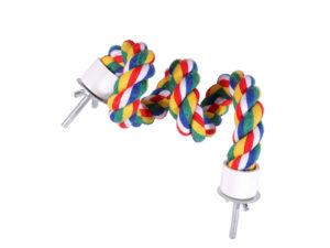 Żerdź linowa dla papug - lina wspinaczkowa