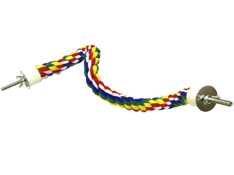 Żerdź linowa dla papug - lina wspinaczkowa