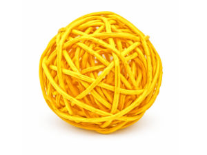 Kulka/piłeczka rattanowa dla papug